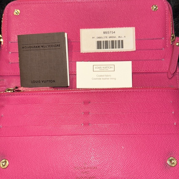 Louis Vuitton Murakami Multicolor Monogram Insolite Wallet Preloved - Picture 6 of 16